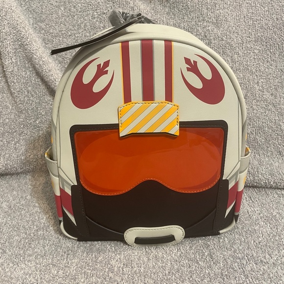Disney Loungefly Star Wars Rebel Pilot Mini Backpack - Picture 1 of 6